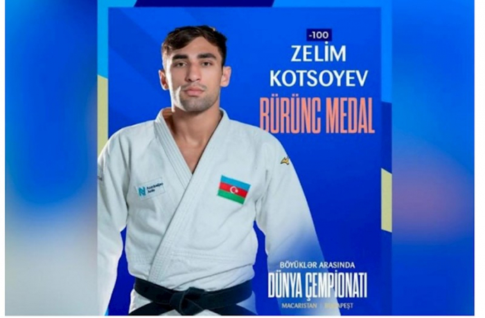 Cüdoçumuz gümüş medal qazandı